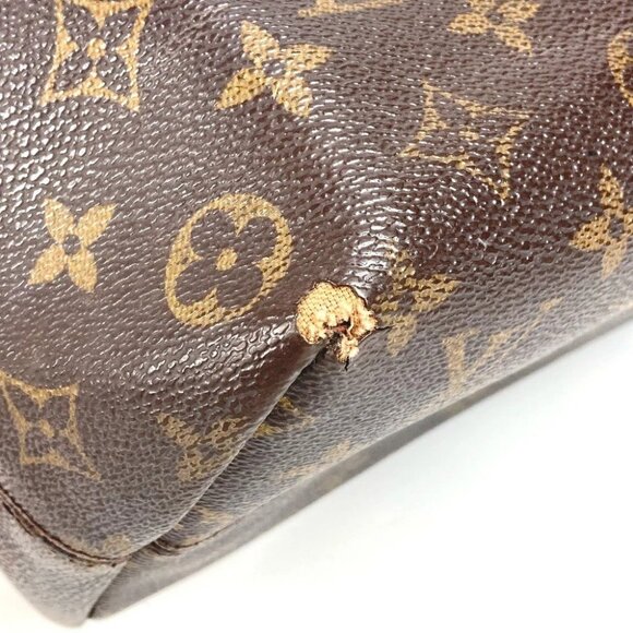 LOUIS VUITTON Monogram Raspail PM Tote Bag Shoulder Bag Brown - Picture 13 of 16